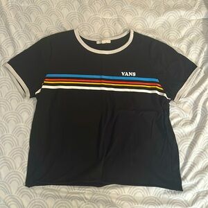 Vans retro crop top